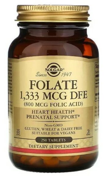 Folate Folic Acid 800 mcg Tablet